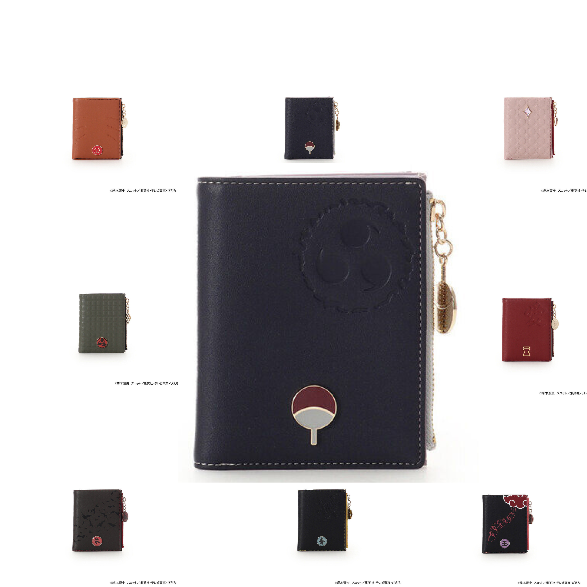Naruto Shippuden x SAMANTHA VEGA - Folding Wallet (9 Types)