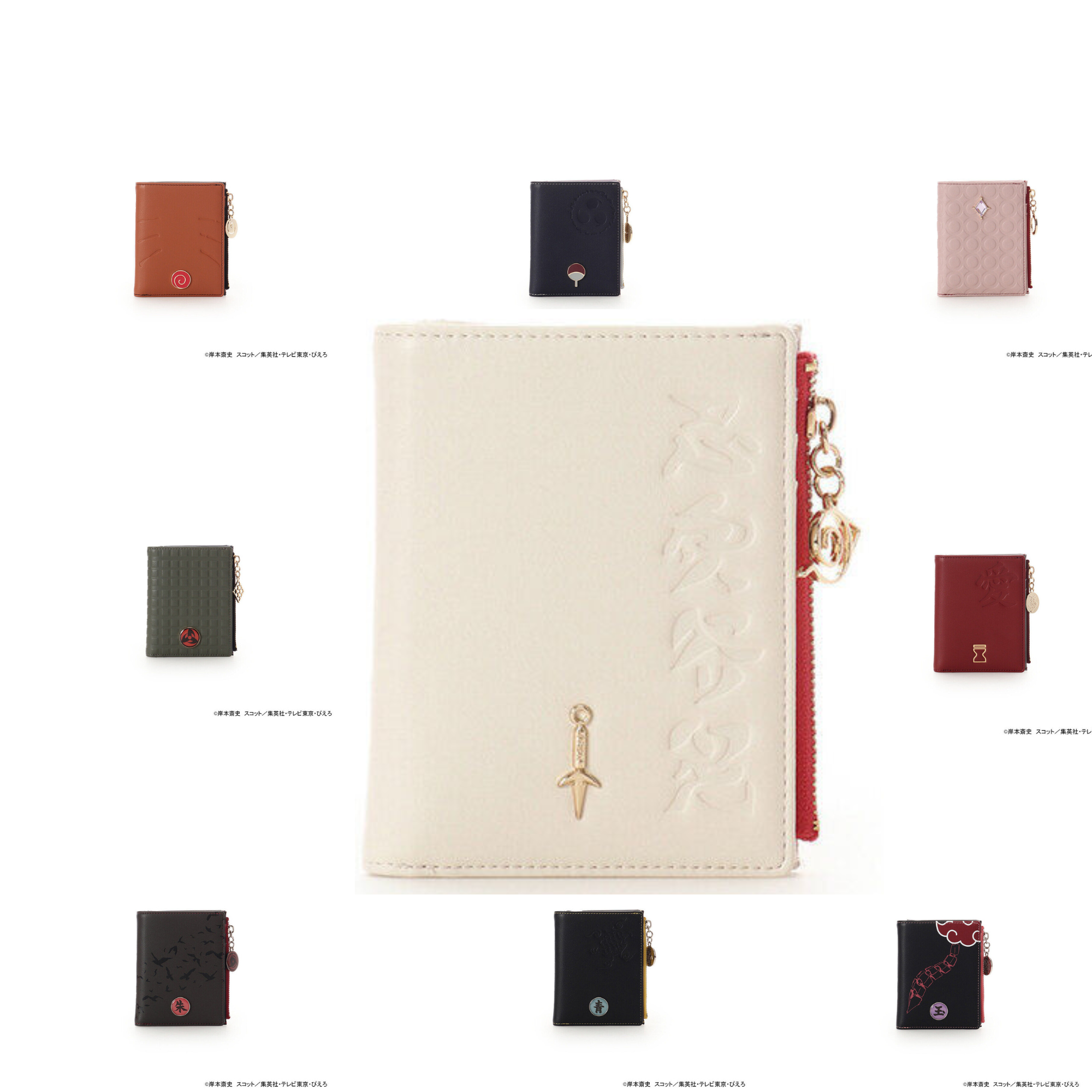 Naruto Shippuden x SAMANTHA VEGA - Folding Wallet (9 Types)