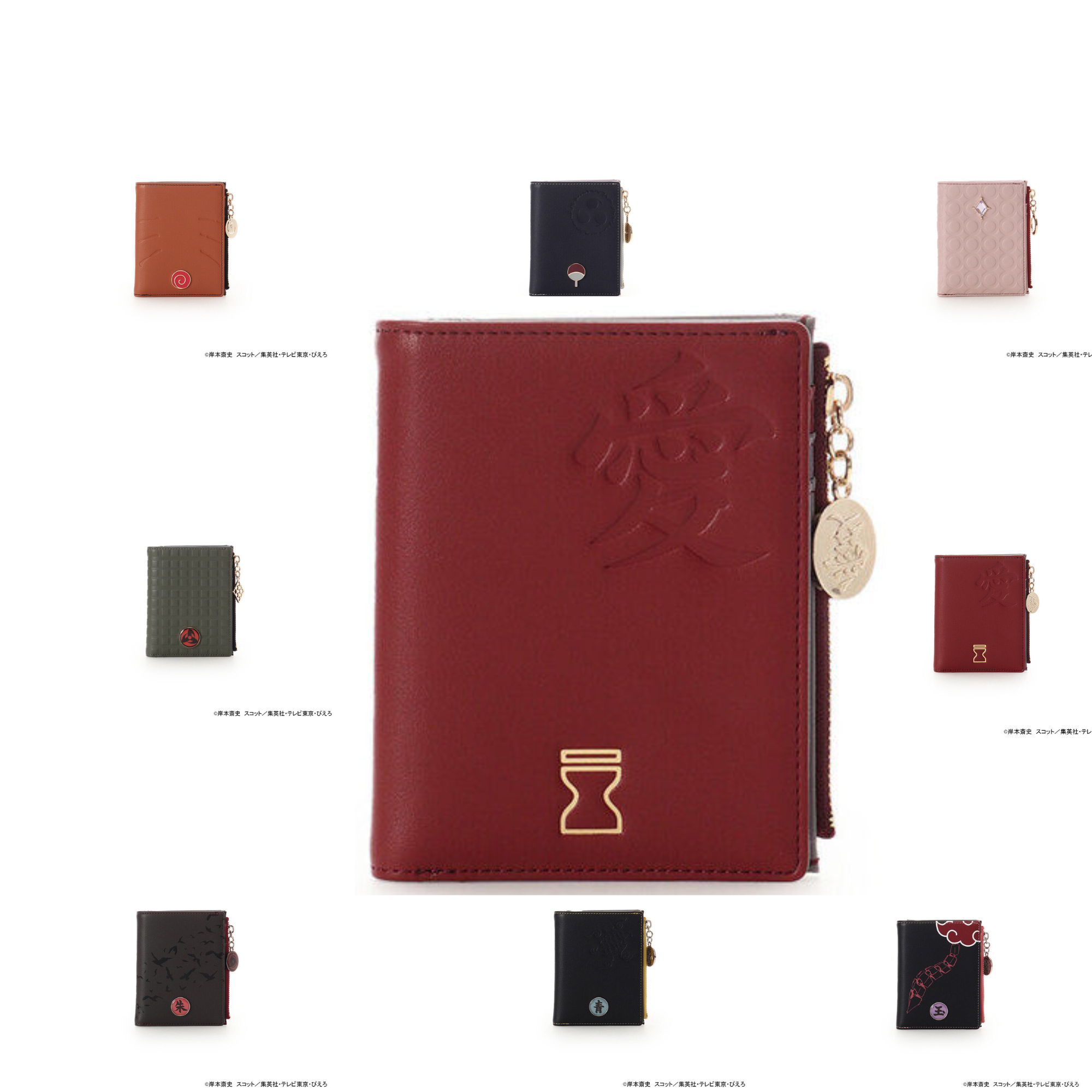 Naruto Shippuden x SAMANTHA VEGA - Folding Wallet (9 Types)