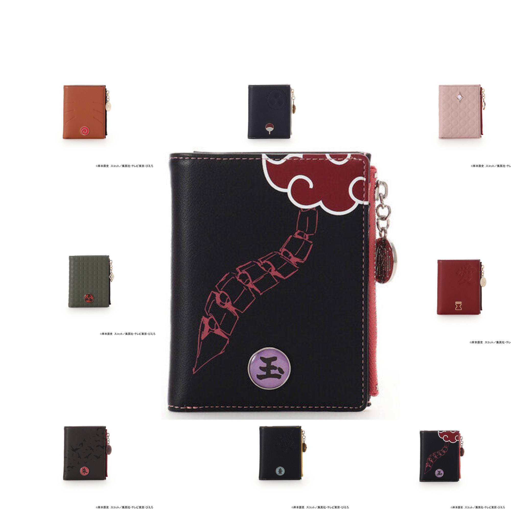 Naruto Shippuden x SAMANTHA VEGA - Folding Wallet (9 Types)