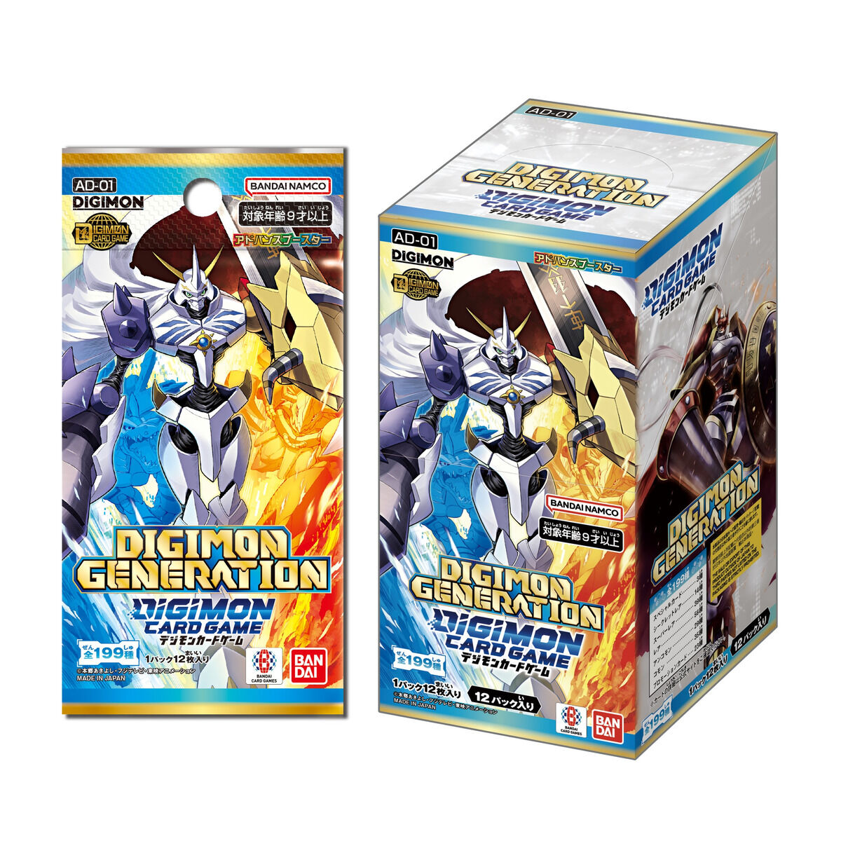 Digimon Card Game - Advance Booster Digimon Generation [AD-01