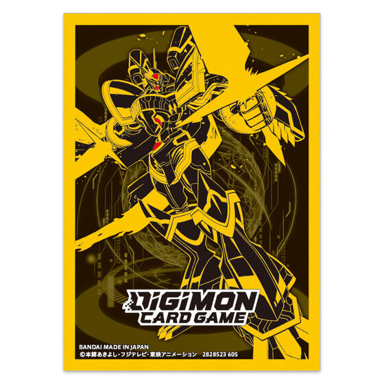 night wanderer booster box digimon card game official card sleeves ver. alphamon [bandai card games fest 25-26]