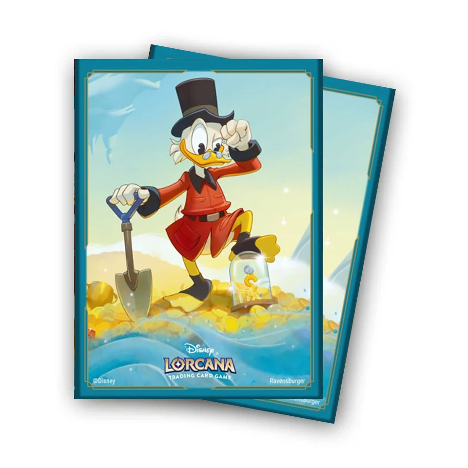 DISNEY LORCANA JAPANESE VERSION OFFICIAL CARD SLEEVE - SCROOGE MCDUCK: THE WORLD'S RICHEST DUCK