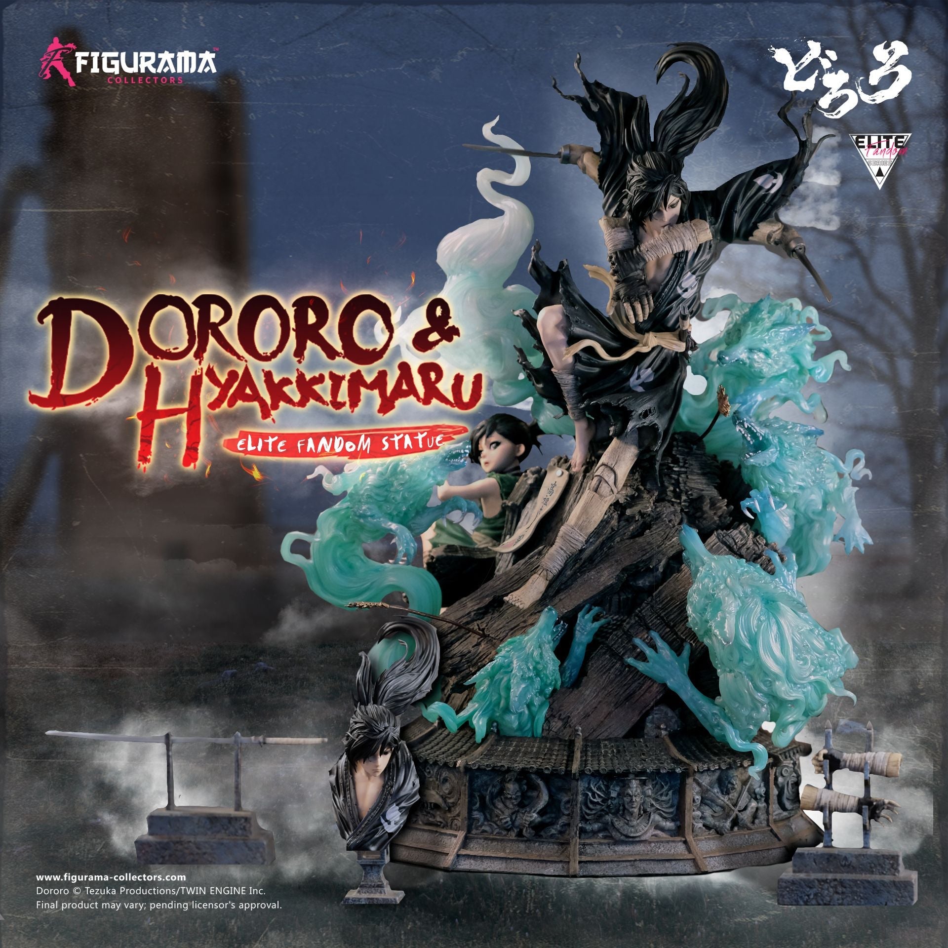 Dororo 1/6 Scale Statue - Dodoro & Hyakkimaru [Pre-Order Jul 2026