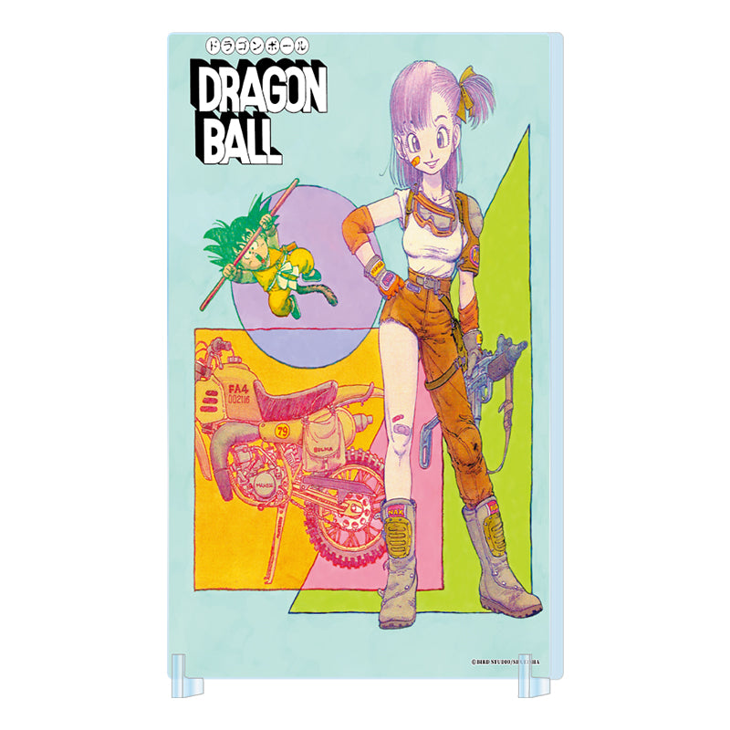 Dragon Ball JCS Exclusive - Foil Acrylic Art Son Goku & Bulma