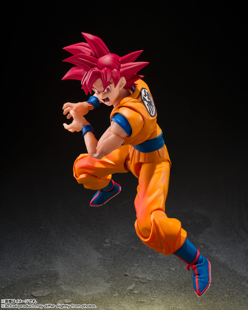 Dragon Ball Z S.H.Figuarts Figure - Super Saiyan Son Goku God Aura ver.