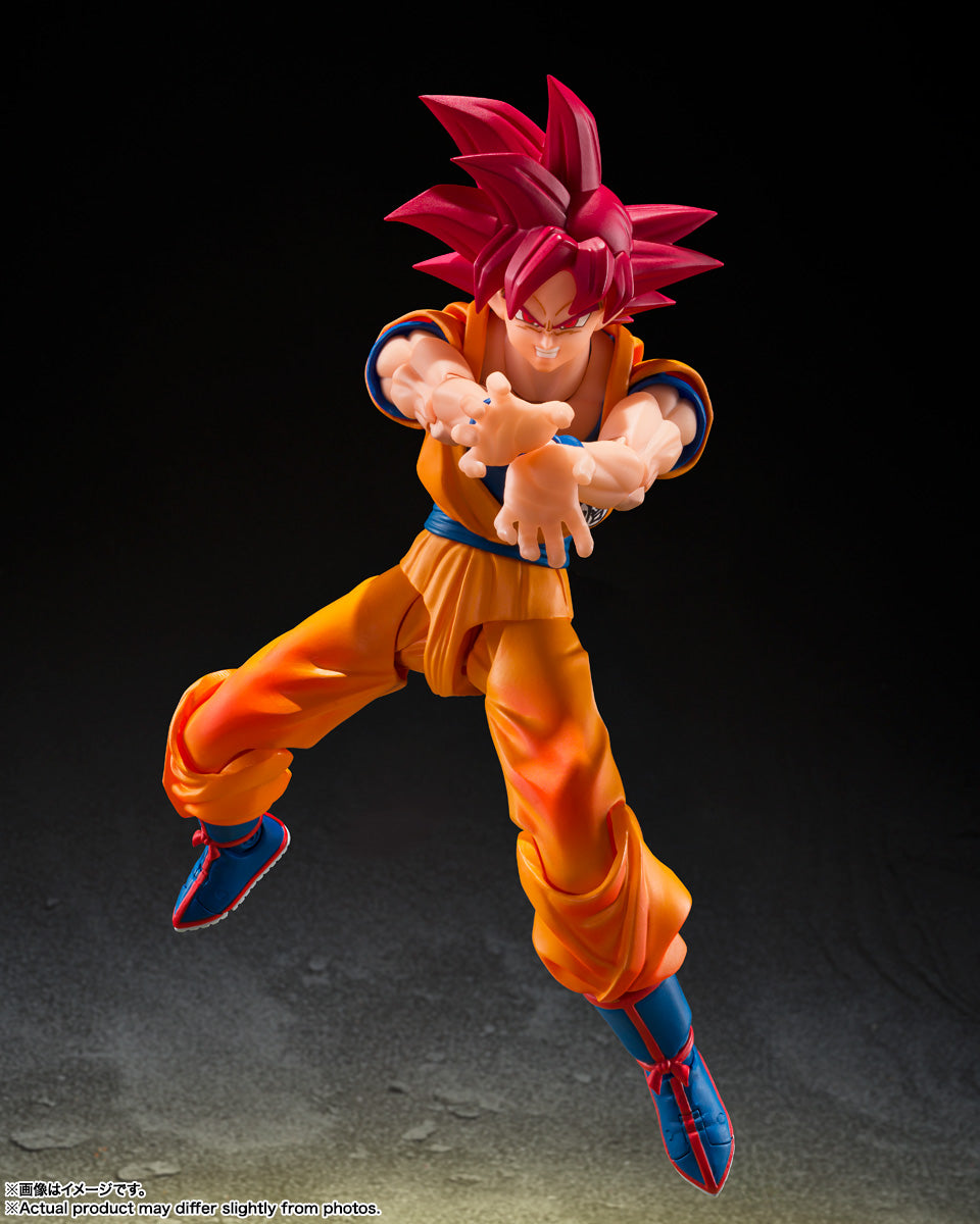 Dragon Ball Z S.H.Figuarts Figure - Super Saiyan Son Goku God Aura ver.