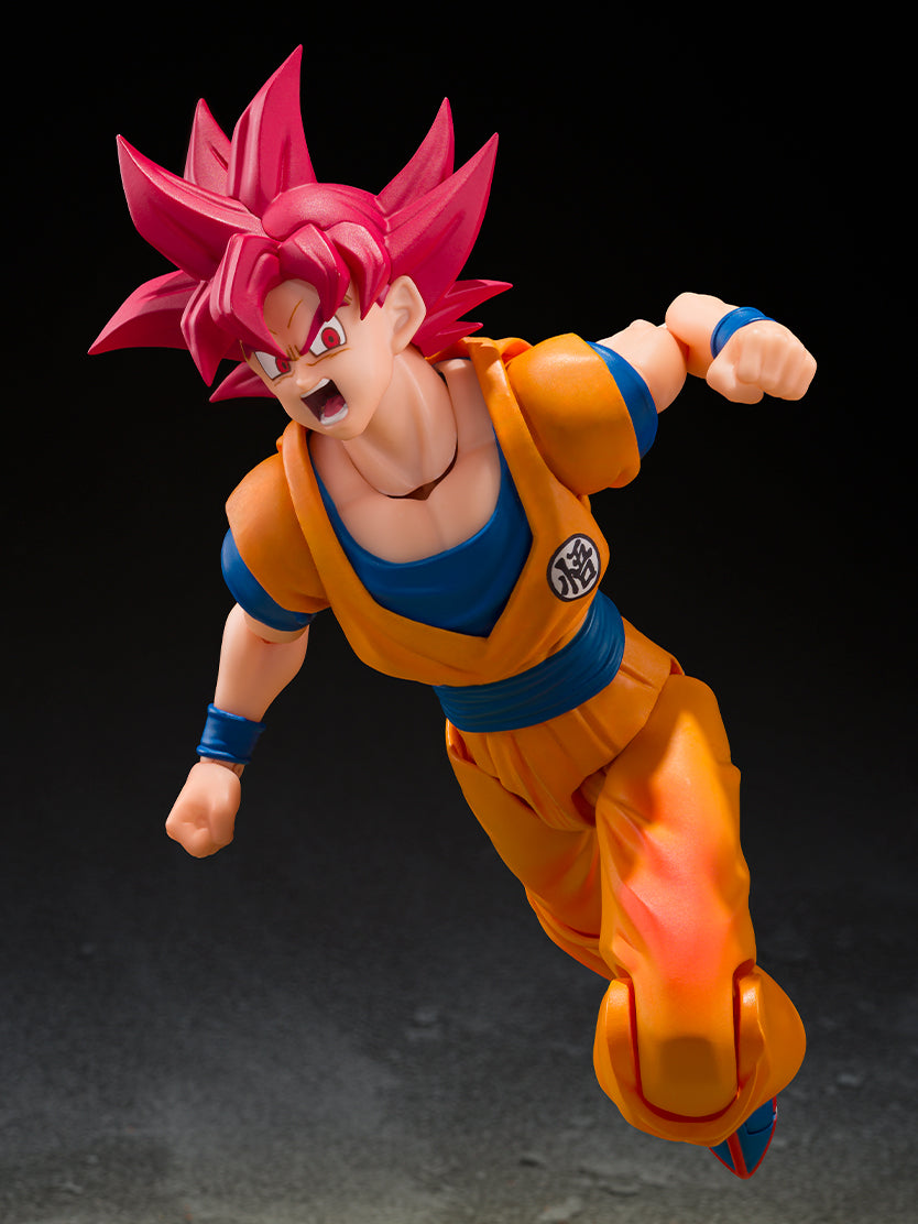 Dragon Ball Z S.H.Figuarts Figure - Super Saiyan Son Goku God Aura ver.