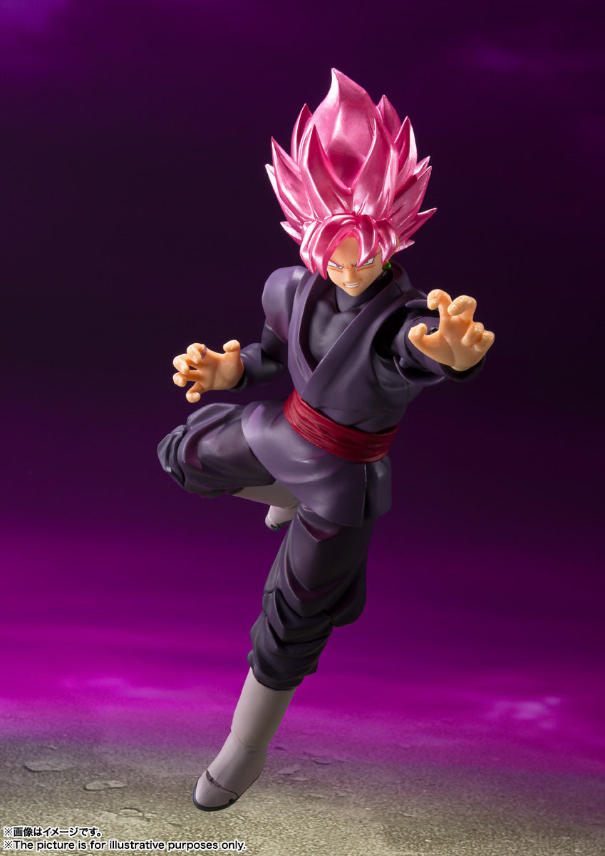 Dragon Ball Super S.H.Figuarts Figure - Goku Black Super Saiyan Rosé
