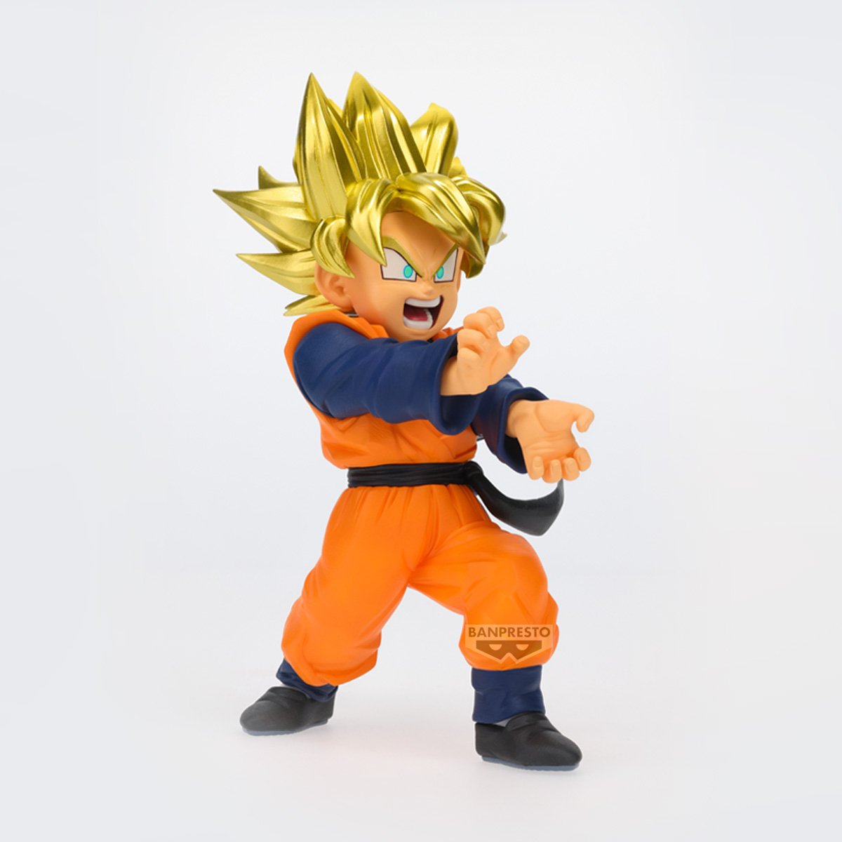 Dragon Ball Z Blood of Saiyans - Complete Set of 3 Figures and Logo Stand