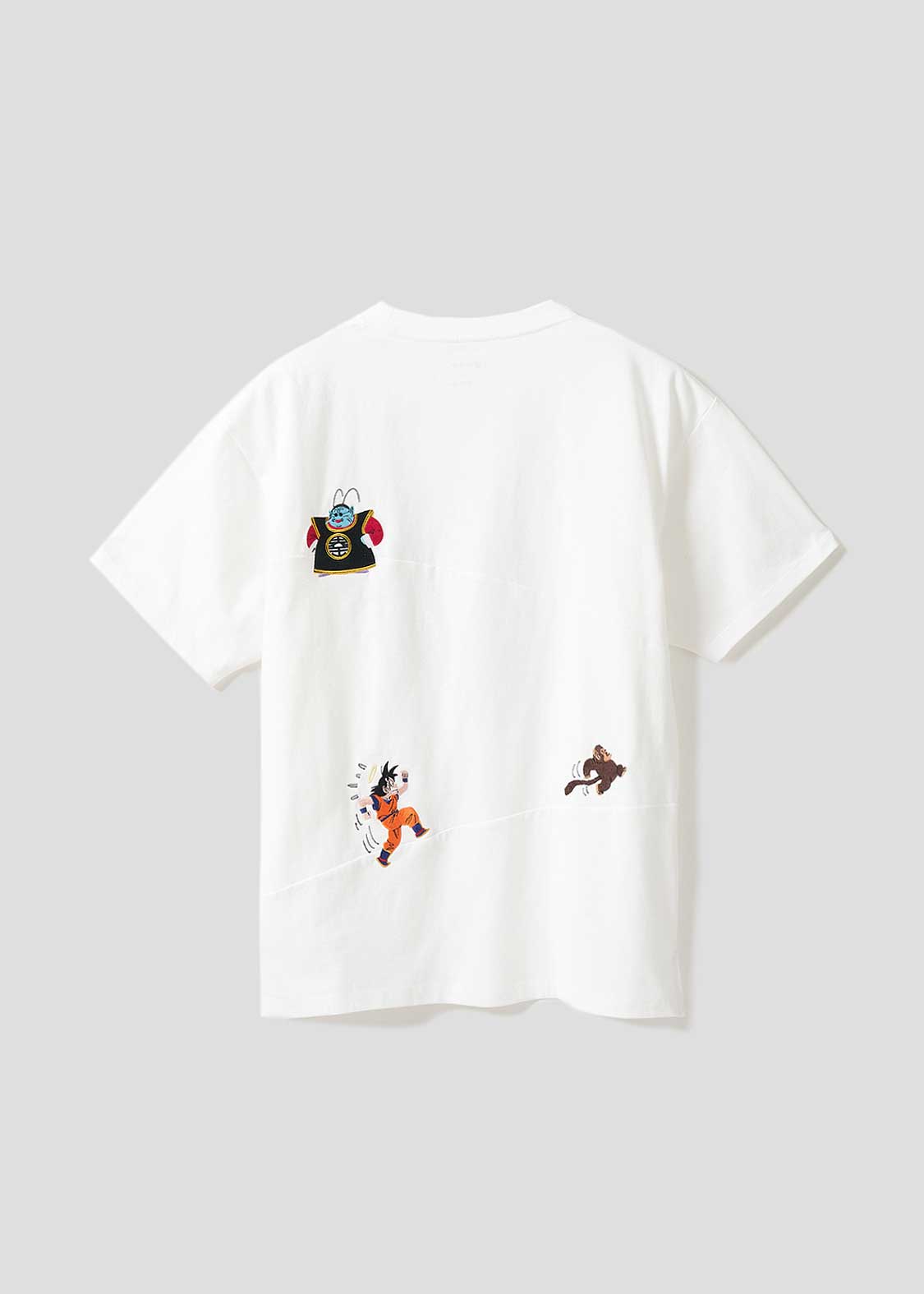 Dragon Ball Z Graniph Collection Collaboration Clothing - 10 times the Earth Big Silhouette T-shirt