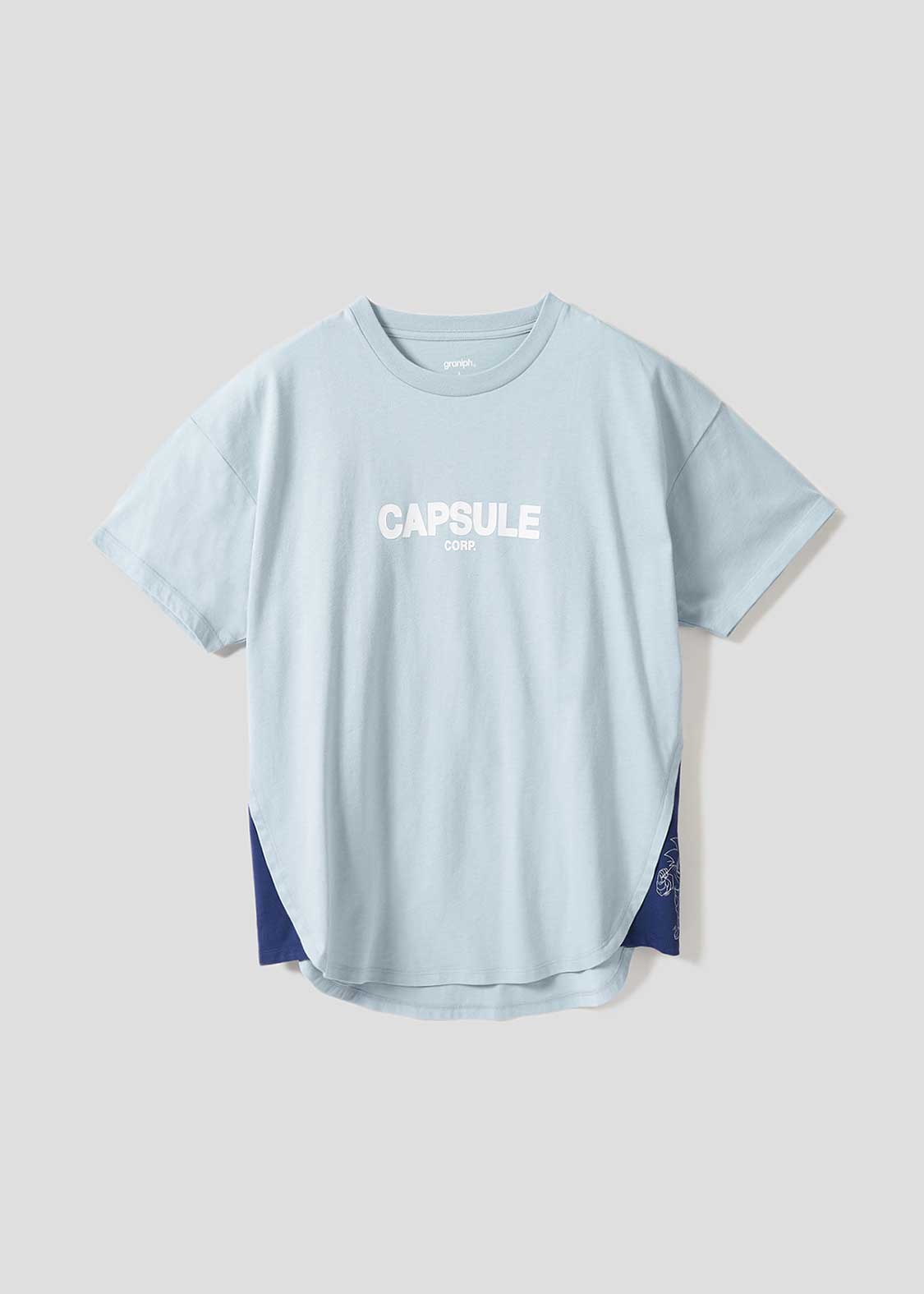 Dragon Ball Z Graniph Collection Collaboration Clothing - 20x gravity Side gusset T-shirt