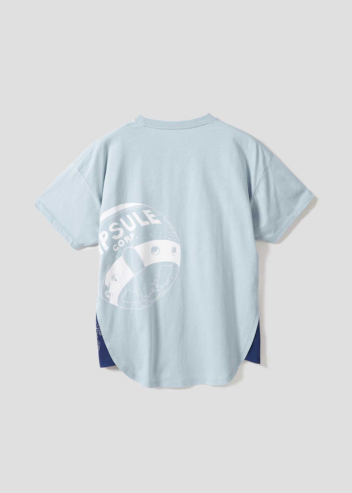 Dragon Ball Z Graniph Collection Collaboration Clothing - 20x gravity Side gusset T-shirt