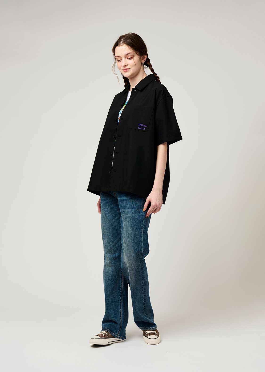 Dragon Ball Z Graniph Collection Collaboration Clothing - Big Silhouette Politoro Short Sleeve Shirt