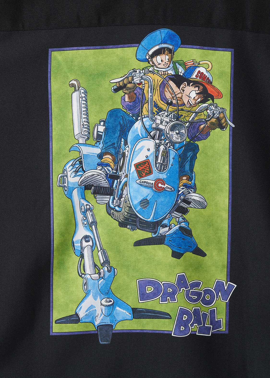 Dragon Ball Z Graniph Collection Collaboration Clothing - Big Silhouette Politoro Short Sleeve Shirt