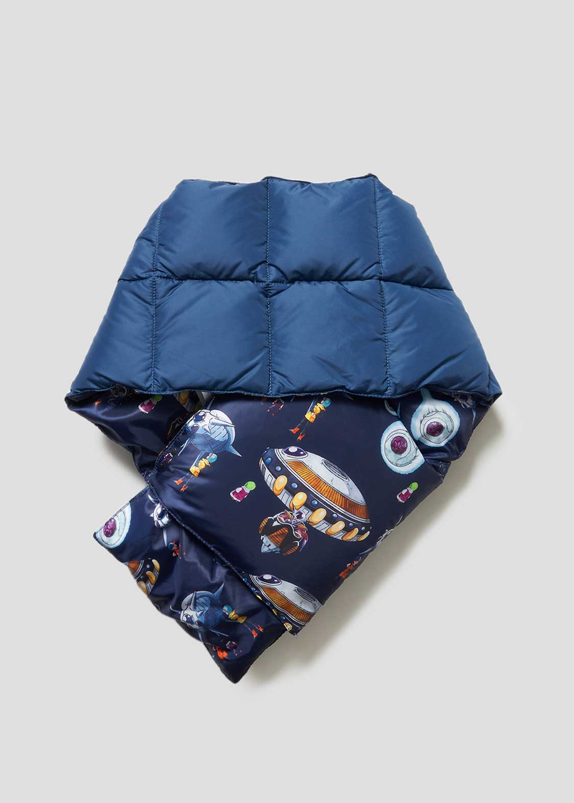 Dragon Ball Z Graniph Collection Collaboration Clothing - Capsule Corporation Reversible down muffler