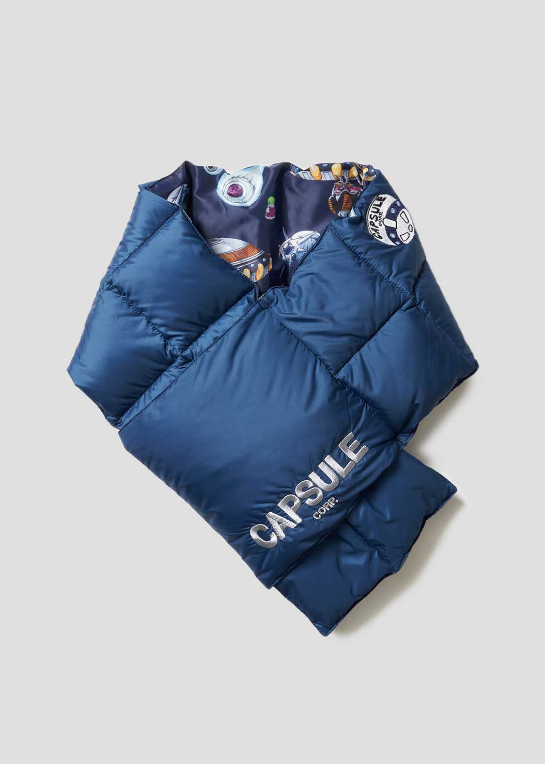 Dragon Ball Z Graniph Collection Collaboration Clothing - Capsule Corporation Reversible down muffler
