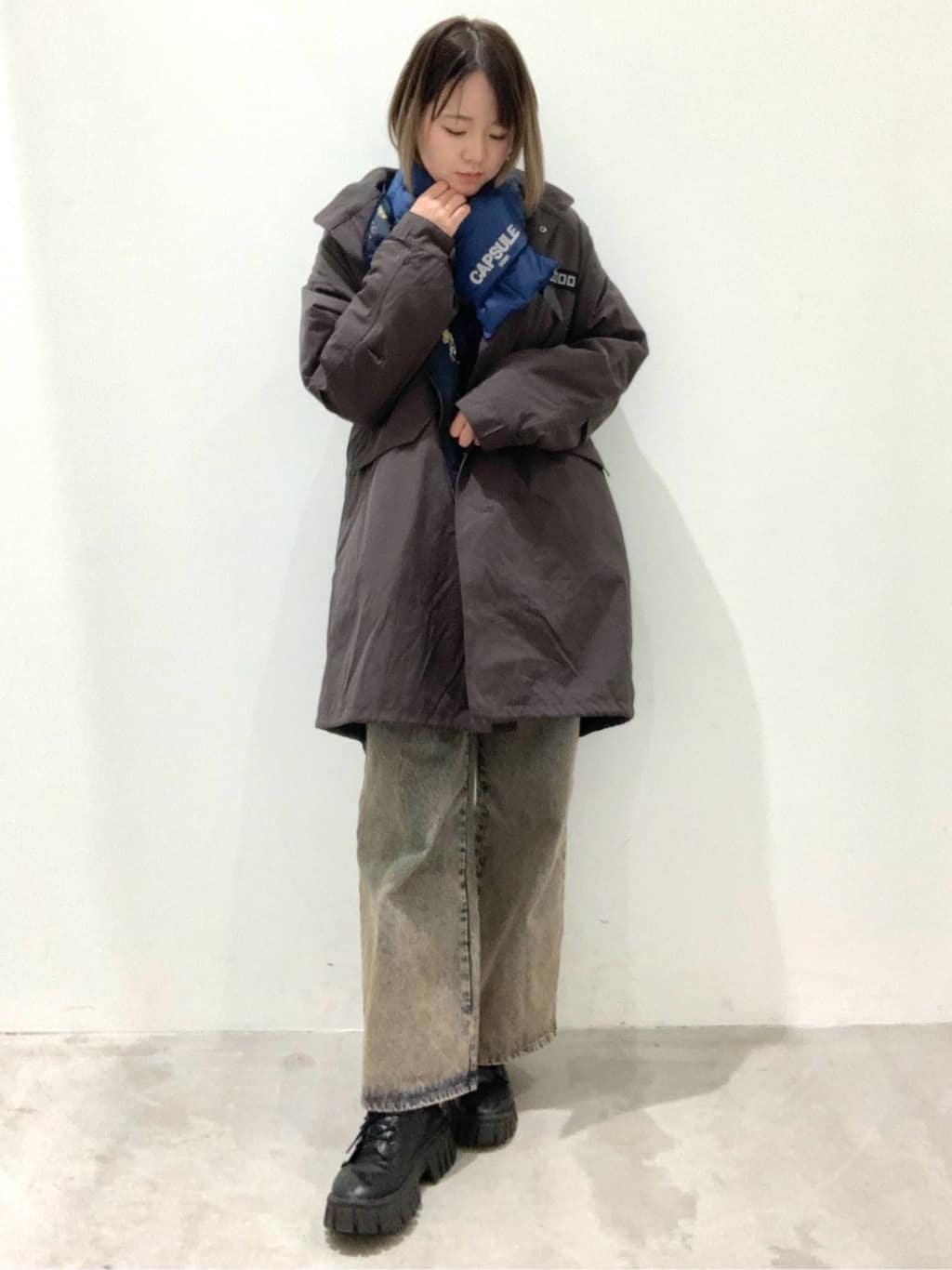 Dragon Ball Z Graniph Collection Collaboration Clothing - Capsule Corporation Reversible down muffler