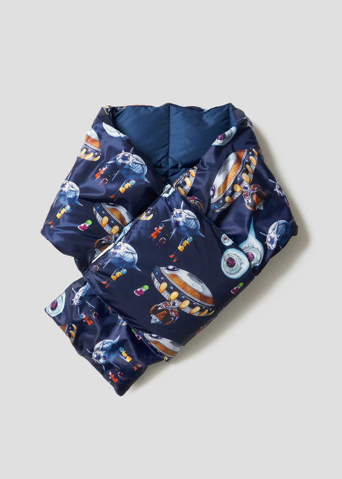 Dragon Ball Z Graniph Collection Collaboration Clothing - Capsule Corporation Reversible down muffler