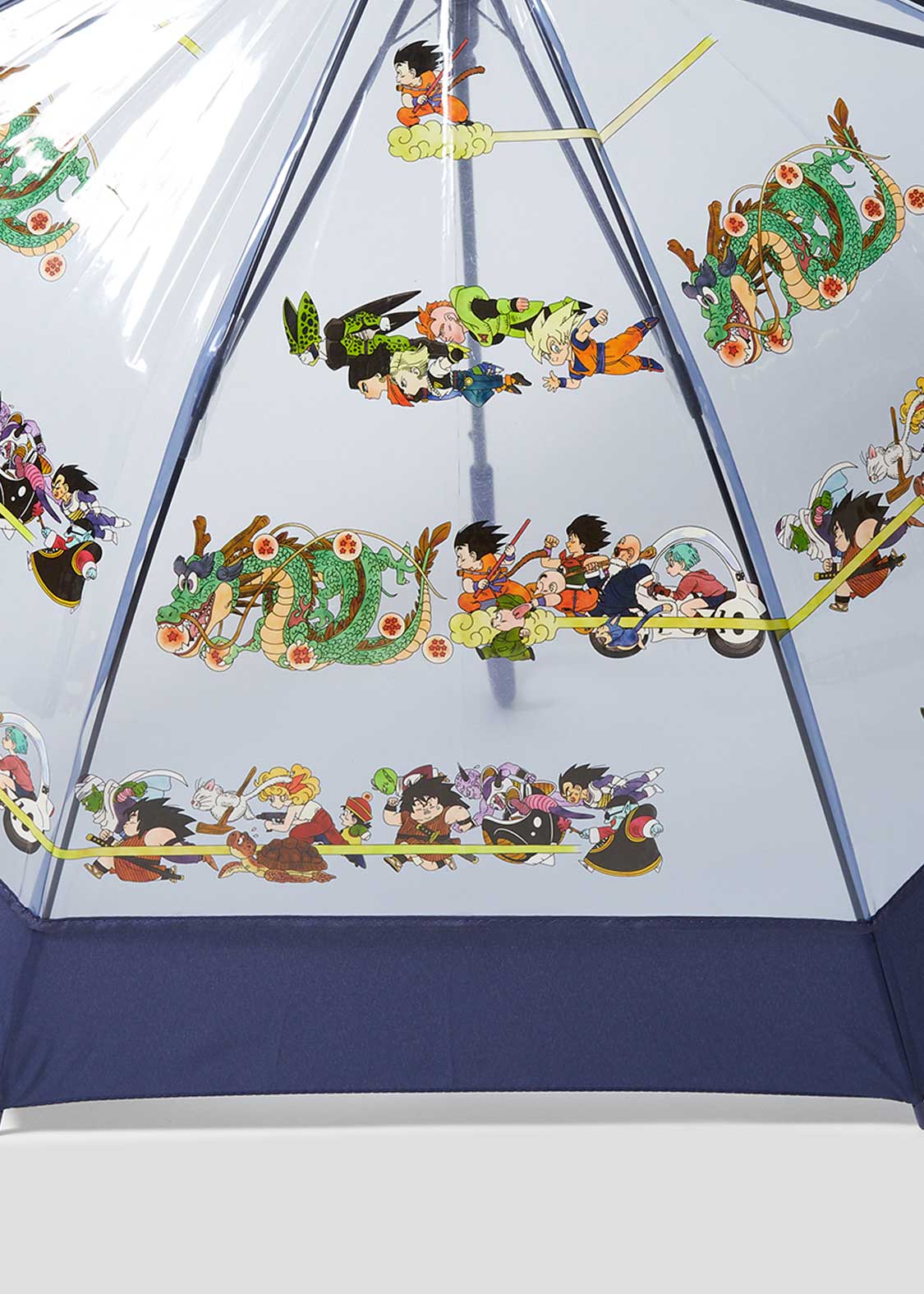Dragon Ball Z Graniph Collection Collaboration Clothing - Characters Pattern Vinyl Umbrella
