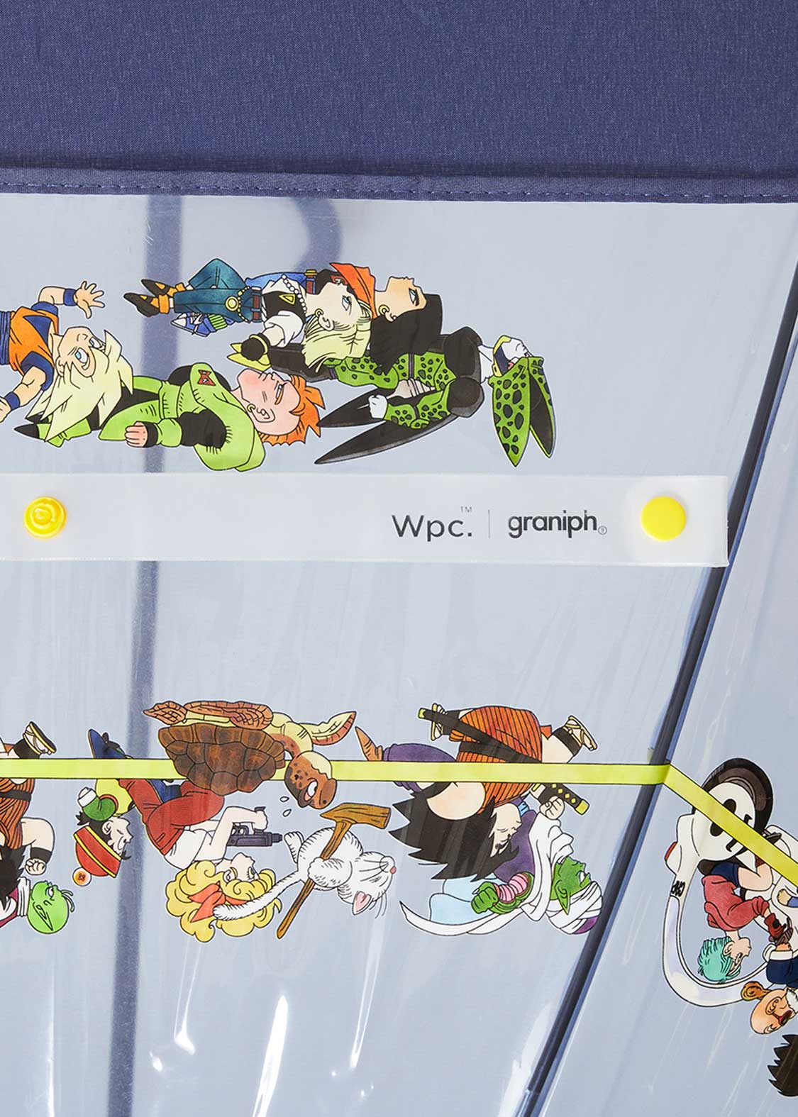 Dragon Ball Z Graniph Collection Collaboration Clothing - Characters Pattern Vinyl Umbrella