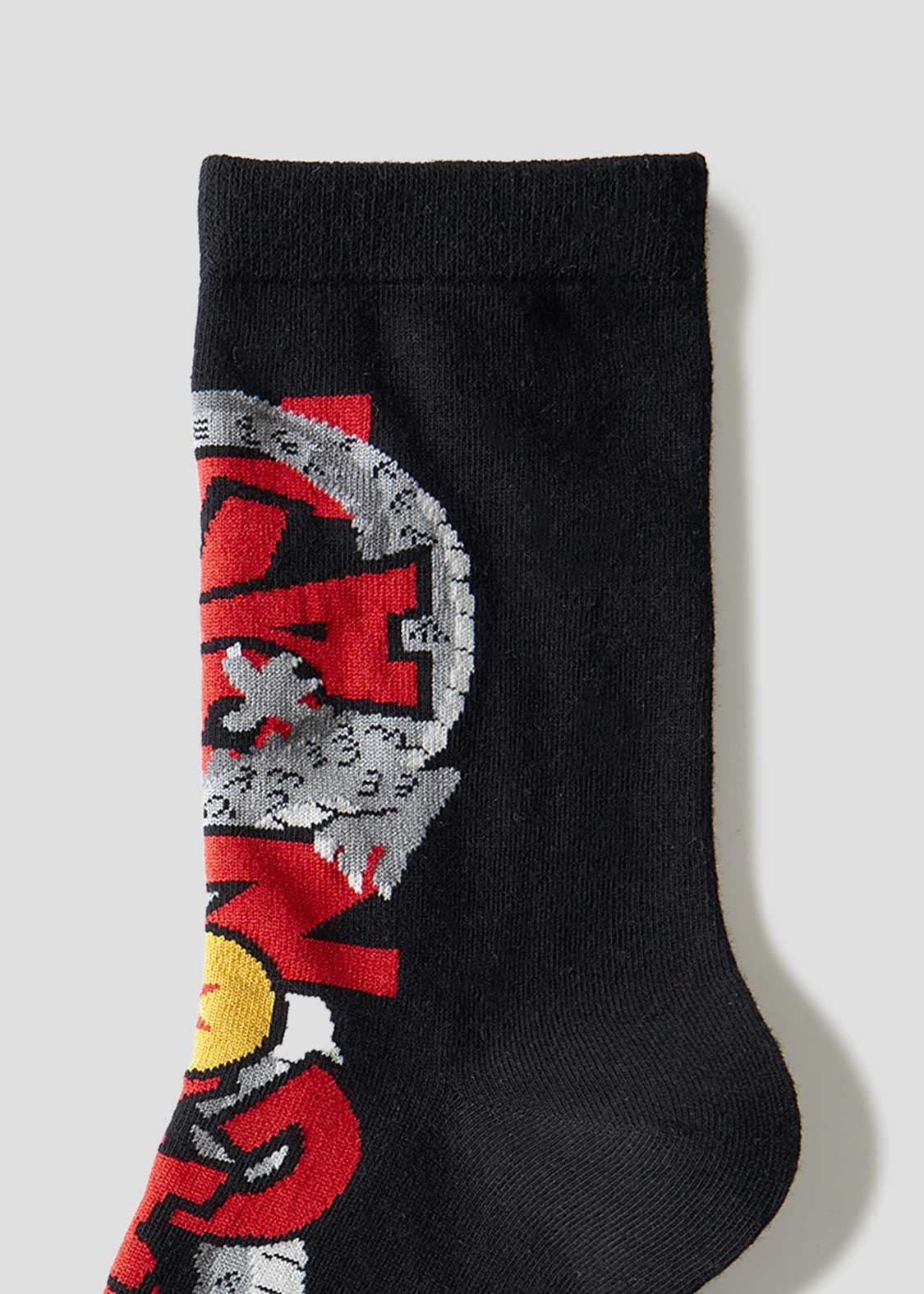 Dragon Ball Z Graniph Collection Collaboration Clothing - DRAGON BALL Logo Middle Socks