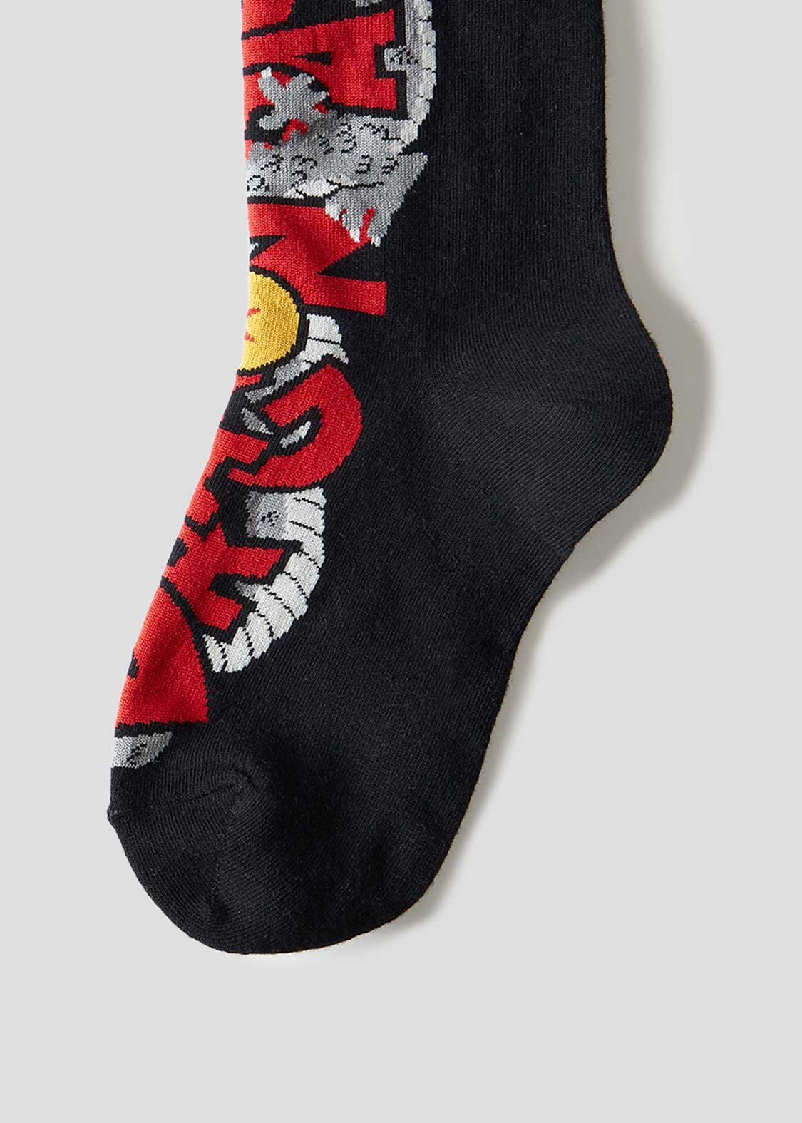 Dragon Ball Z Graniph Collection Collaboration Clothing - DRAGON BALL Logo Middle Socks