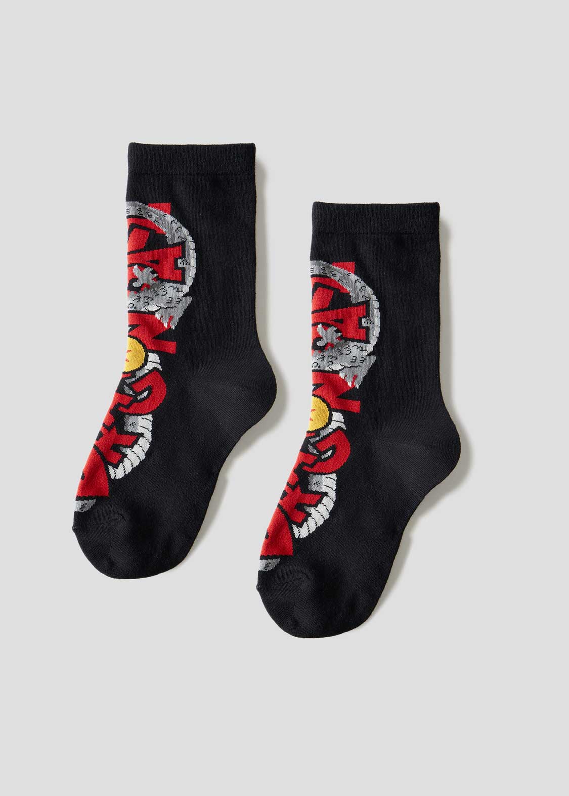 Dragon Ball Z Graniph Collection Collaboration Clothing - DRAGON BALL Logo Middle Socks