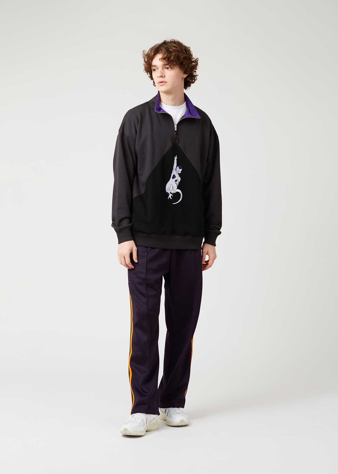 Dragon Ball Z Graniph Collection Collaboration Clothing - Death Ball Fleece Half Zip Sweatshirt