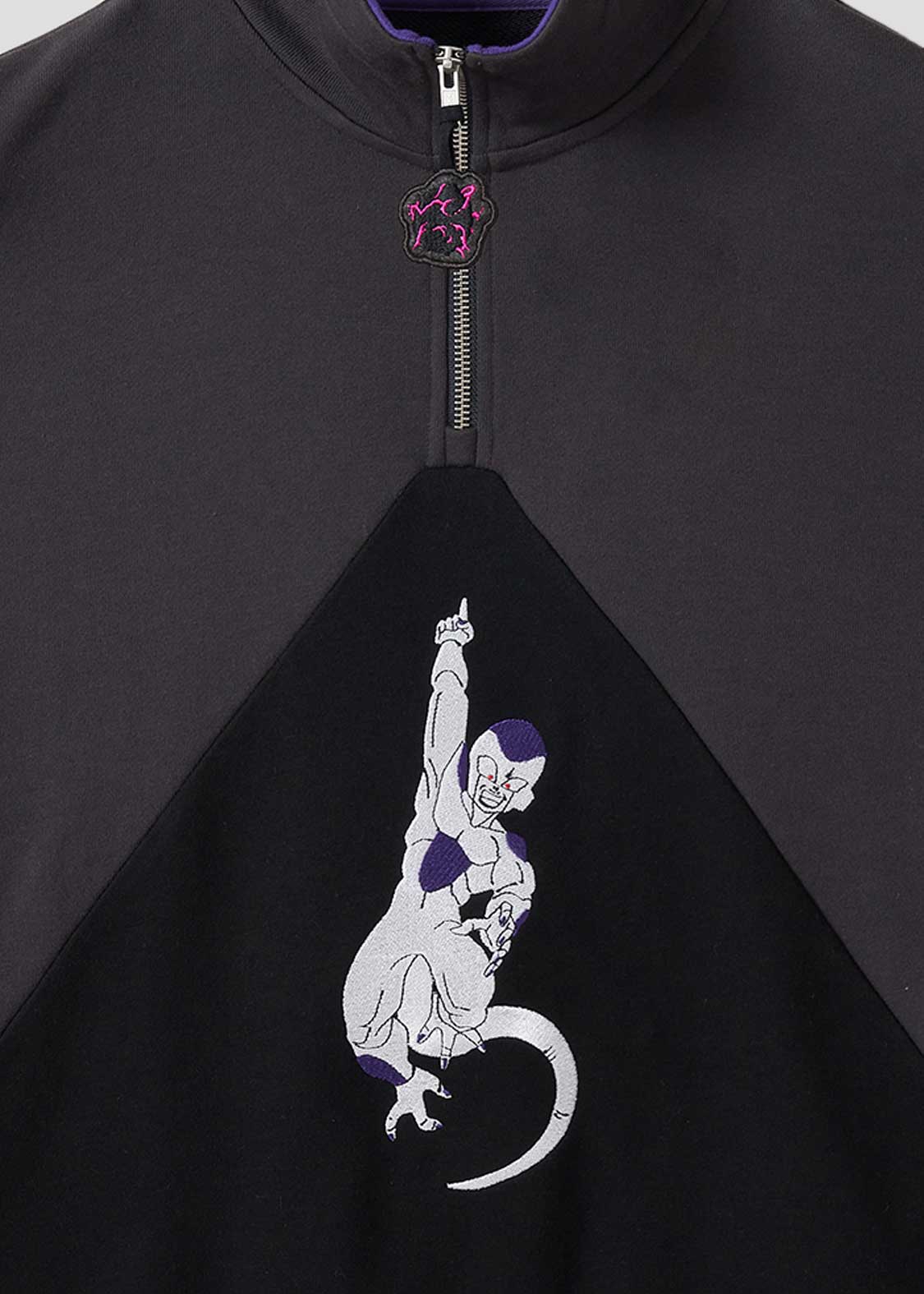 Dragon Ball Z Graniph Collection Collaboration Clothing - Death Ball Fleece Half Zip Sweatshirt