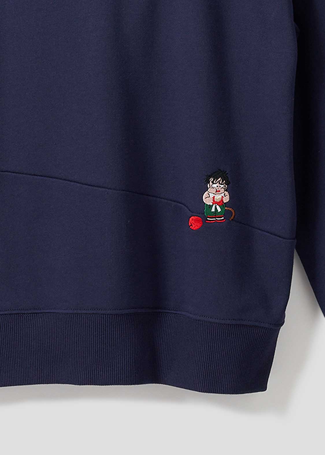 Dragon Ball Z Graniph Collection Collaboration Clothing - Fleece Big Silhouette Sweatshirt