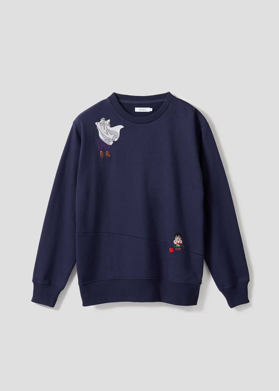 Dragon Ball Z Graniph Collection Collaboration Clothing - Fleece Big Silhouette Sweatshirt