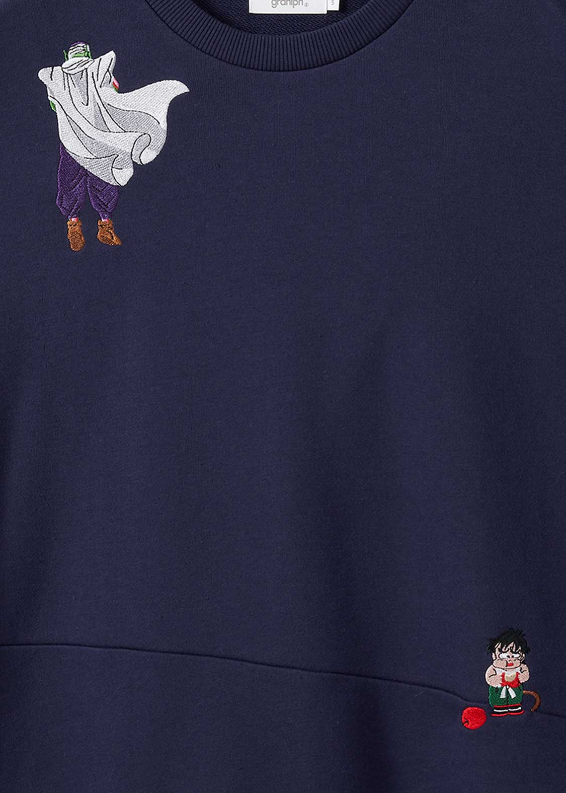 Dragon Ball Z Graniph Collection Collaboration Clothing - Fleece Big Silhouette Sweatshirt