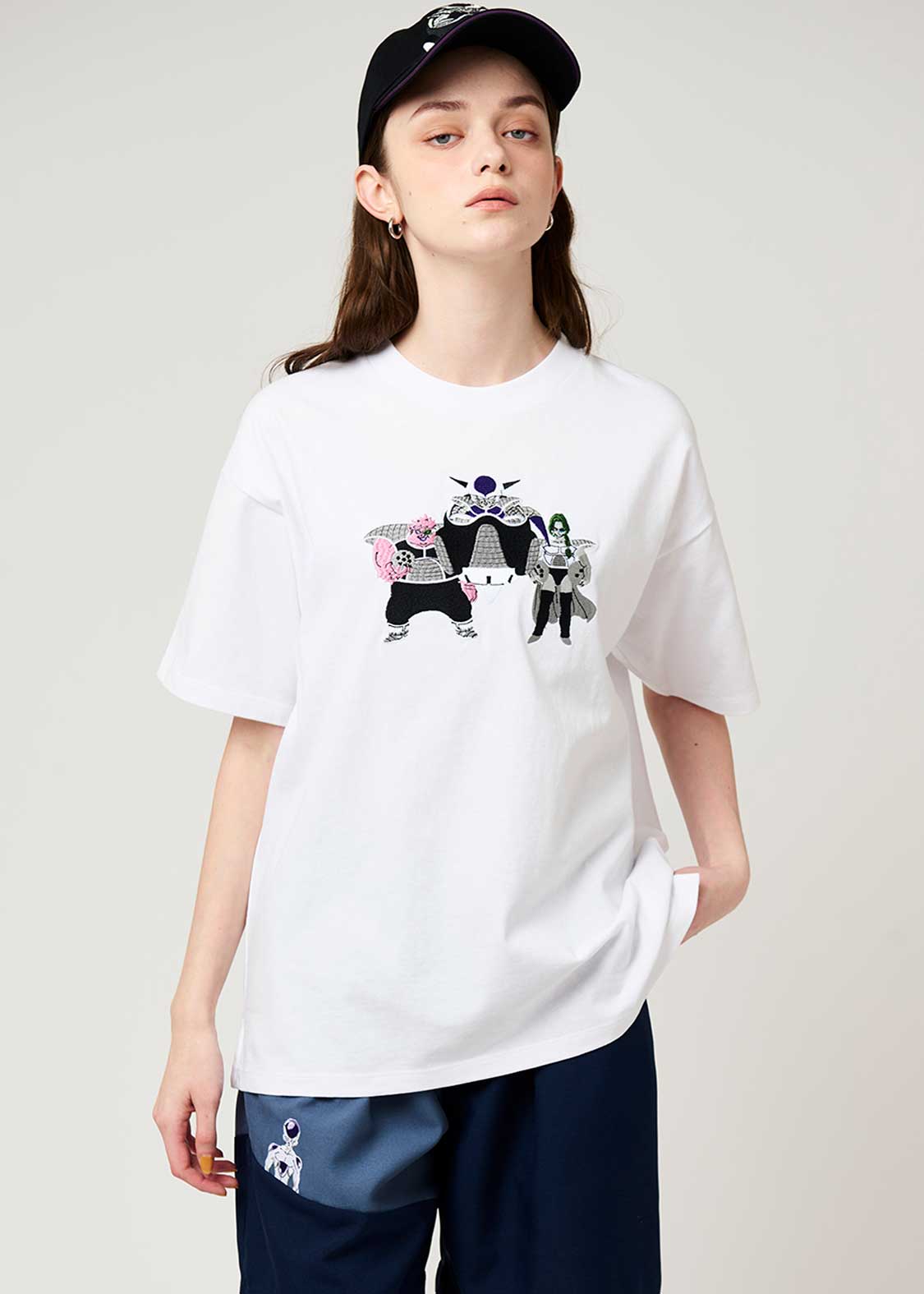 Dragon Ball Z Graniph Collection Collaboration Clothing - Frieza Army Big Silhouette T-shirt