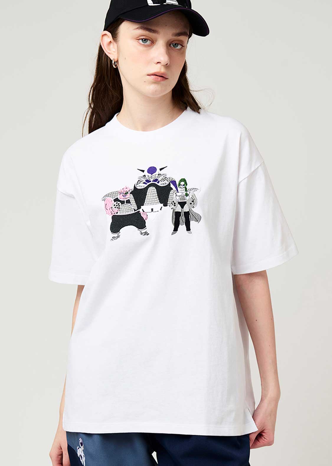 Dragon Ball Z Graniph Collection Collaboration Clothing - Frieza Army Big Silhouette T-shirt