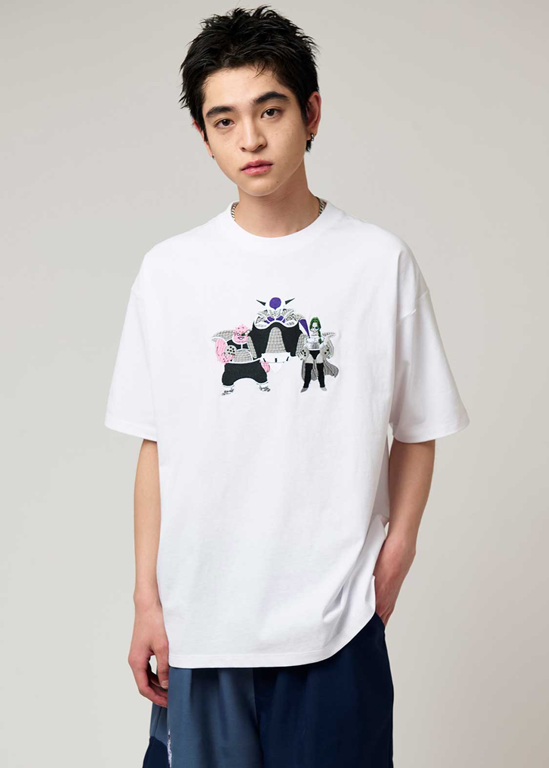 Dragon Ball Z Graniph Collection Collaboration Clothing - Frieza Army Big Silhouette T-shirt