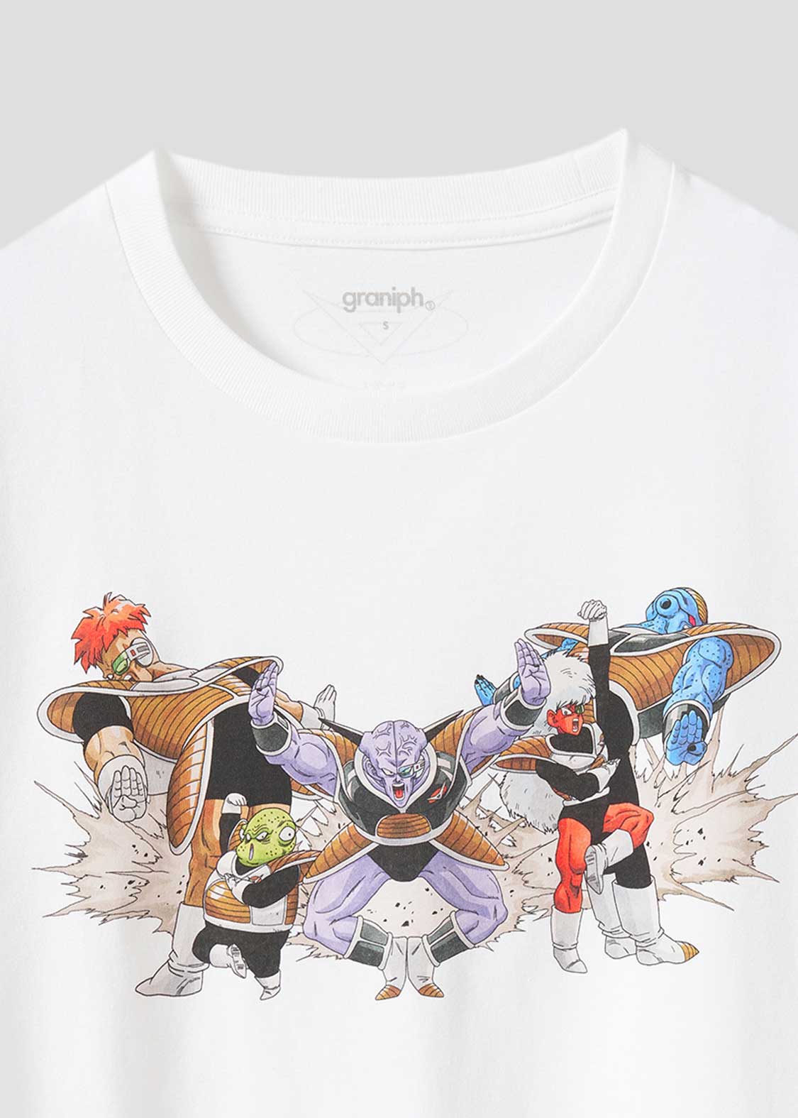 Dragon Ball Z Graniph Collection Collaboration Clothing - Ginyu Special Sentai T-shirt