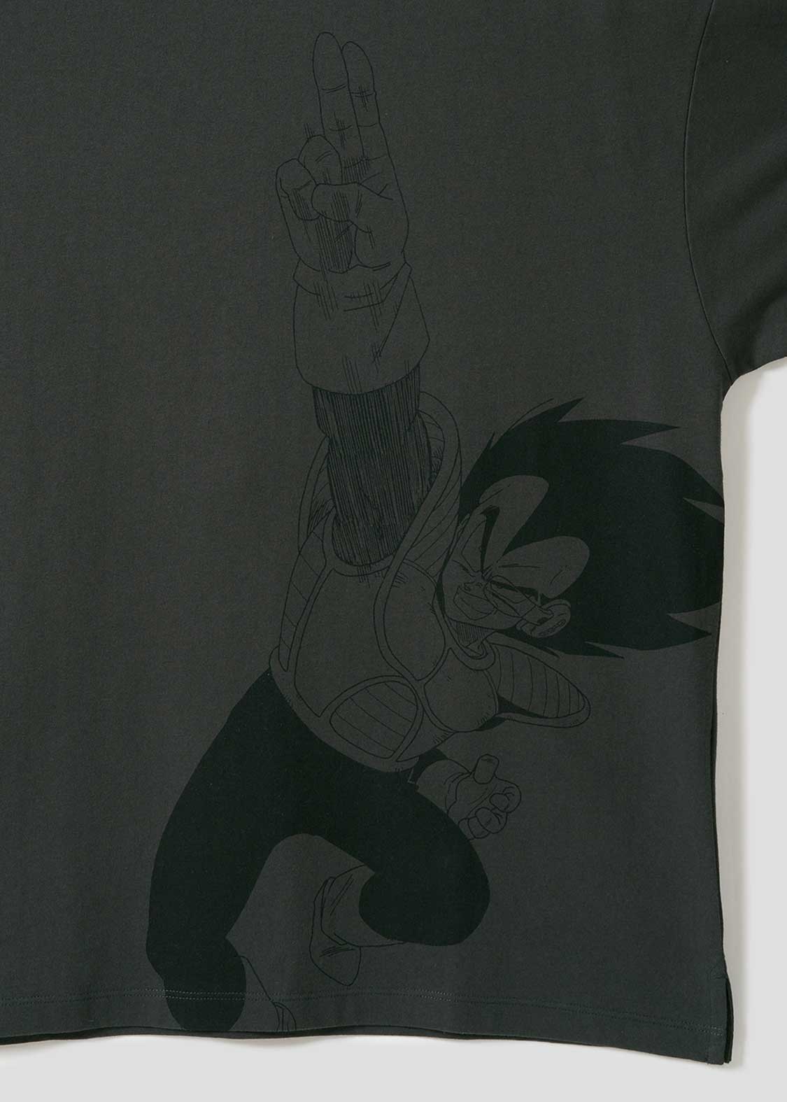 Dragon Ball Z Graniph Collection Collaboration Clothing - Here it is, fireworks Big Silhouette T-shirt