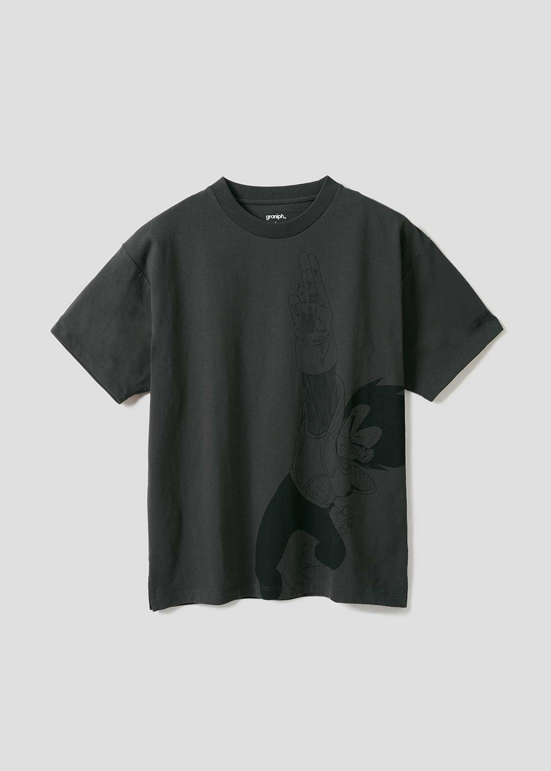 Dragon Ball Z Graniph Collection Collaboration Clothing - Here it is, fireworks Big Silhouette T-shirt