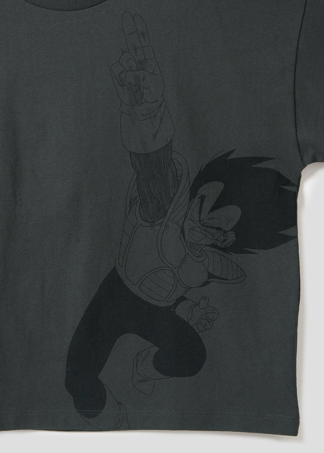 Dragon Ball Z Graniph Collection Collaboration Clothing - Here it is, fireworks Kids Big Silhouette T-shirt