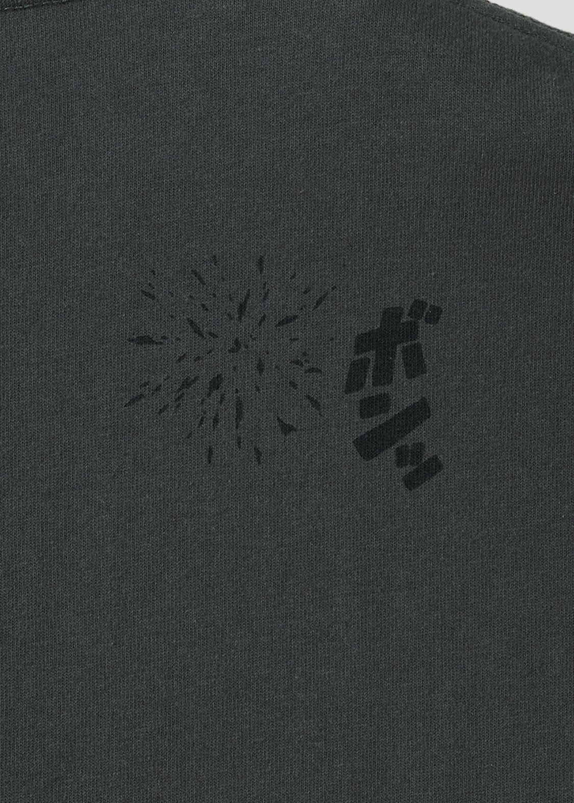 Dragon Ball Z Graniph Collection Collaboration Clothing - Here it is, fireworks Kids Big Silhouette T-shirt