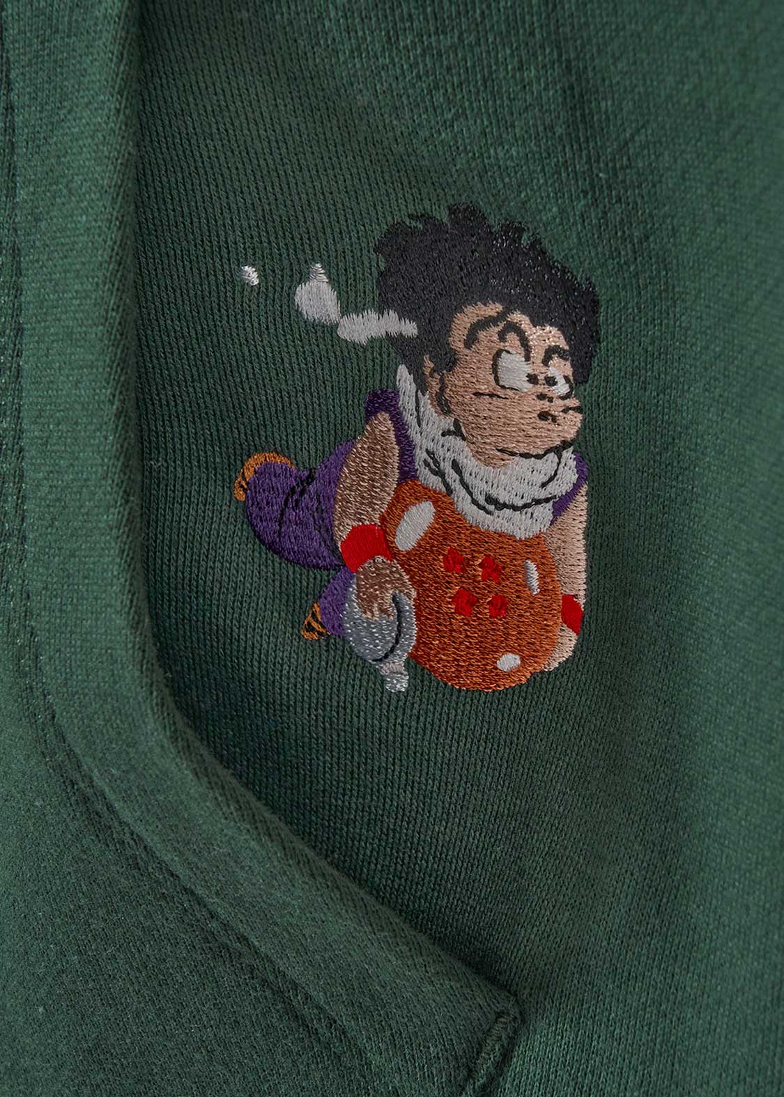 Dragon Ball Z Graniph Collection Collaboration Clothing - Hidden Dragon Ball Fleece Zip Hoodie