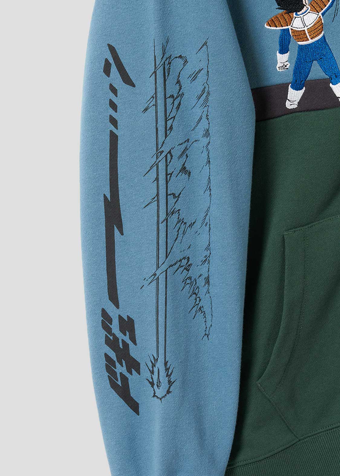 Dragon Ball Z Graniph Collection Collaboration Clothing - Hidden Dragon Ball Fleece Zip Hoodie