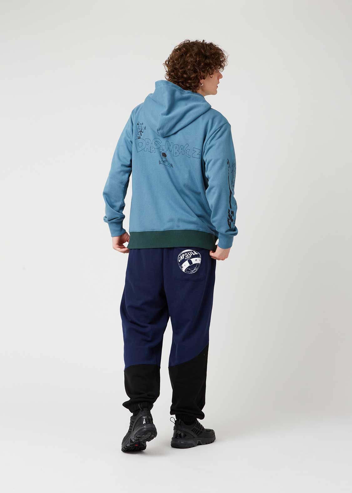 Dragon Ball Z Graniph Collection Collaboration Clothing - Hidden Dragon Ball Fleece Zip Hoodie