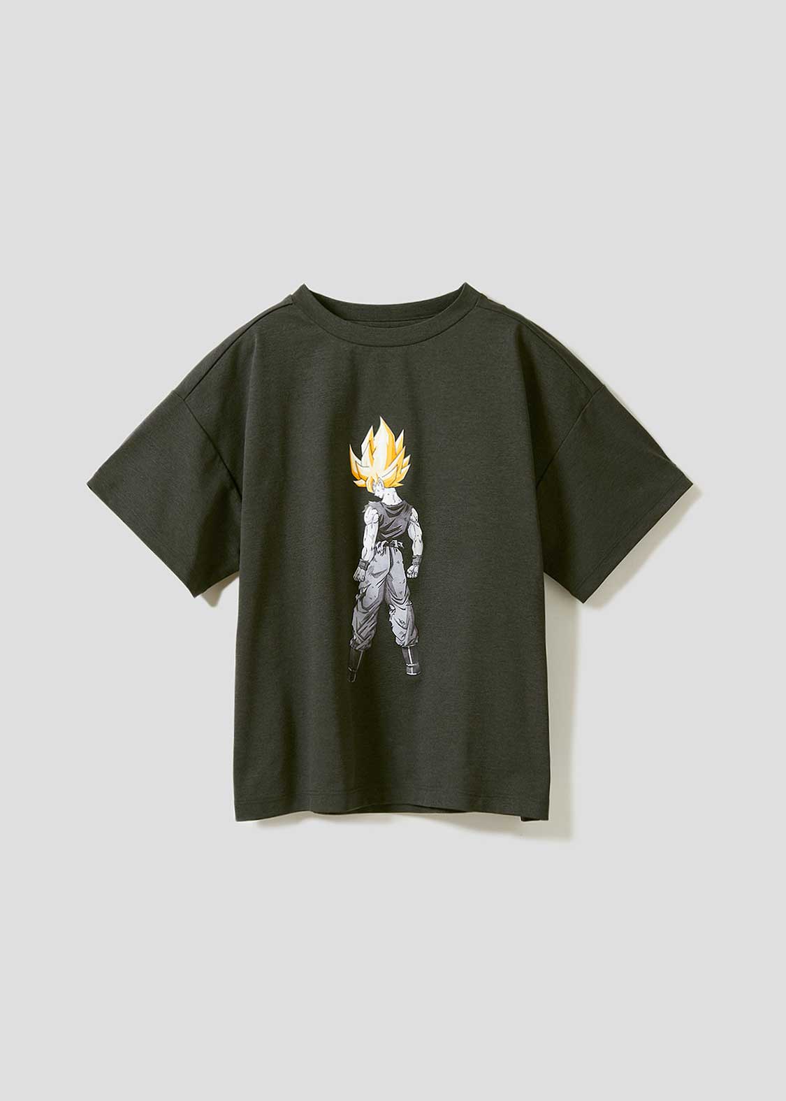 Dragon Ball Z Graniph Collection Collaboration Clothing - Legendary Super Saiyan Kids Dry Big T-shirt and Dry Shorts Set