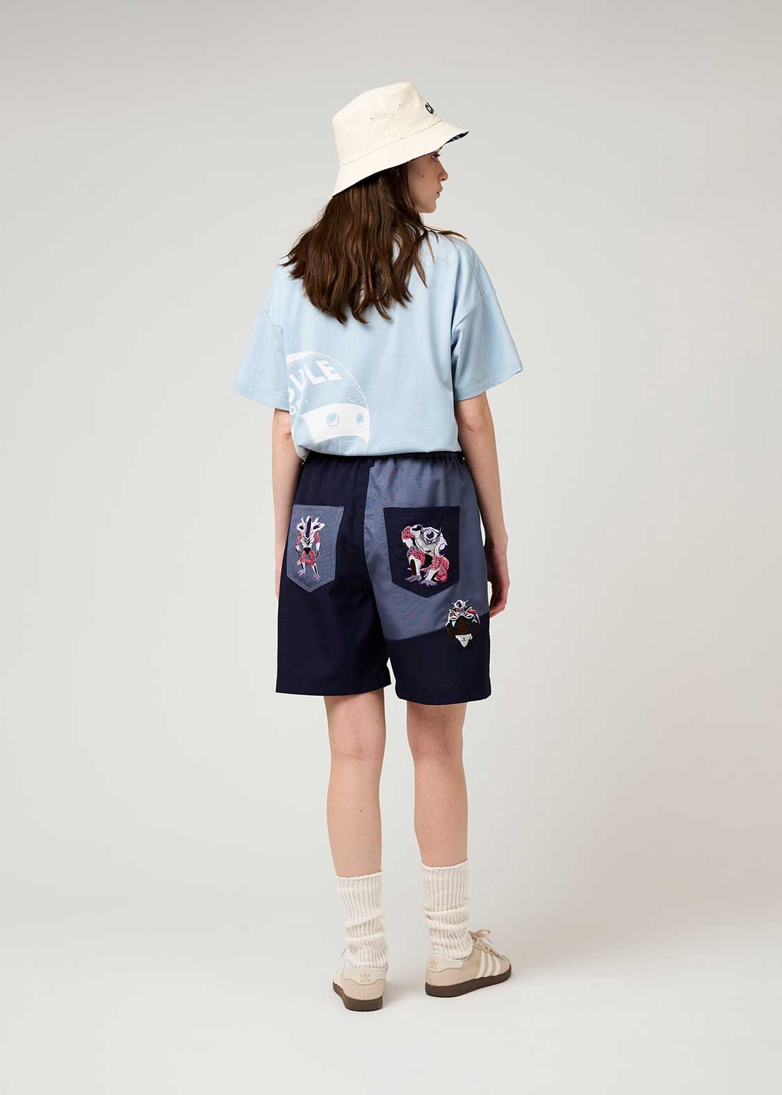Dragon Ball Z Graniph Collection Collaboration Clothing - Transformation Big Silhouette Politoro Short Pants