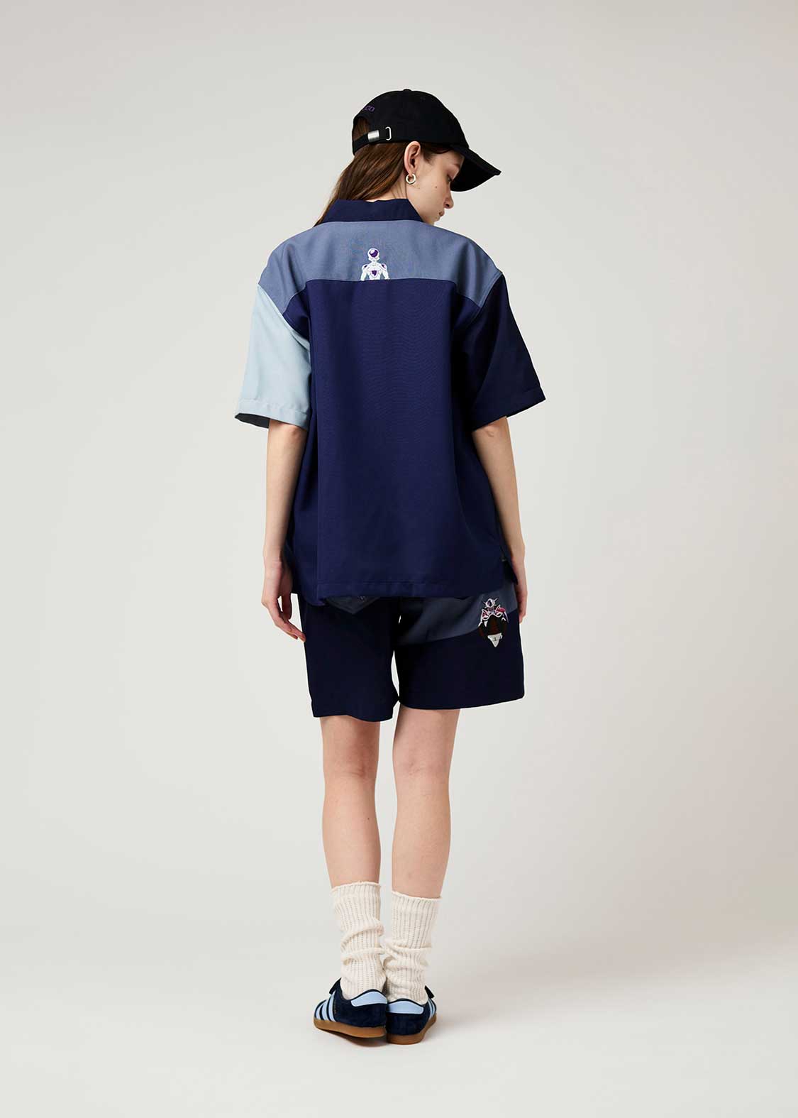Dragon Ball Z Graniph Collection Collaboration Clothing - Transformation Big Silhouette Politoro Short Sleeve Shirt