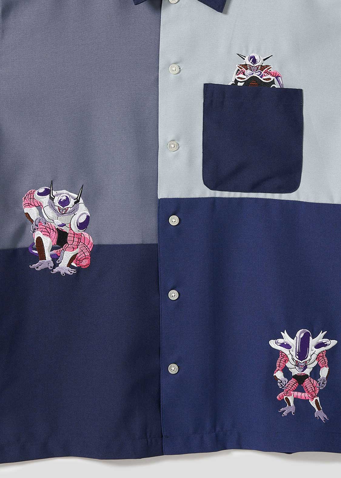Dragon Ball Z Graniph Collection Collaboration Clothing - Transformation Big Silhouette Politoro Short Sleeve Shirt