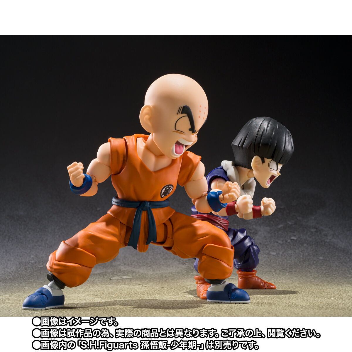Dragon Ball Z S.H.Figuarts - Krillin Son Goku's Best Friend