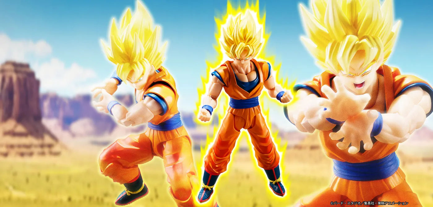 Dragon Ball Z S.H.Figuarts - Super Saiyan Son Goku (The Beginning of the Decisive Battle)